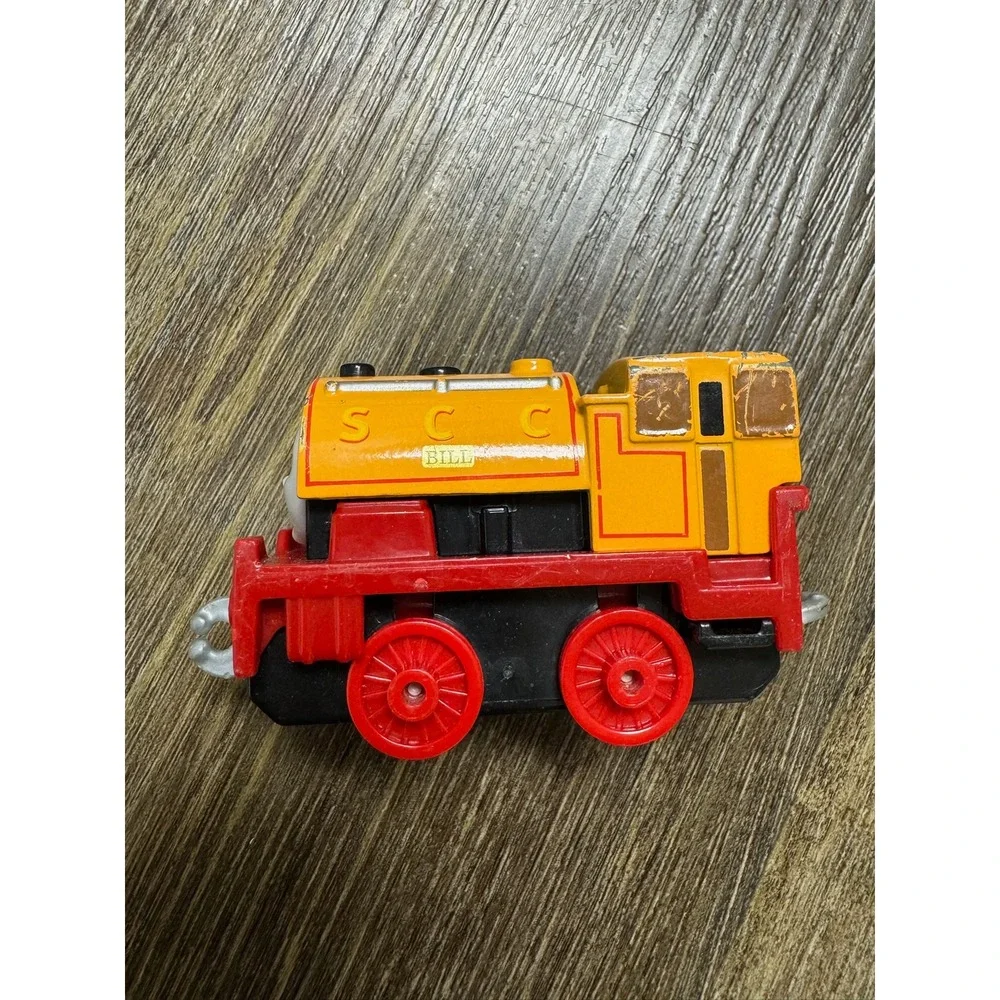 Thomas & Friends Take-n-Play Bill Yellow Die-Cast Train Engine SCC CDW93 2014